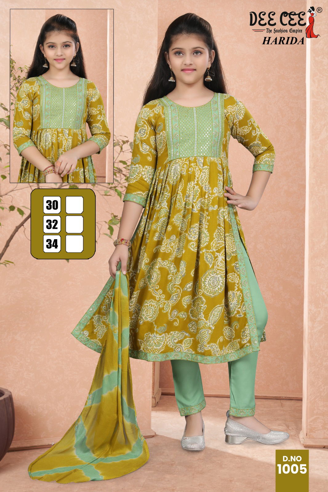 Harida By Deecee Rayon Printed Kurtis With Bottom Dupatta Wholesale Online